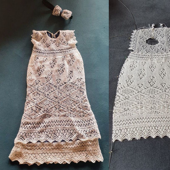 Bild von Stricken - Shetland Lace Technik