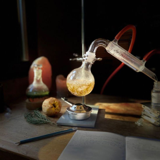 Bild von Destillieren von Pflanzenwasser