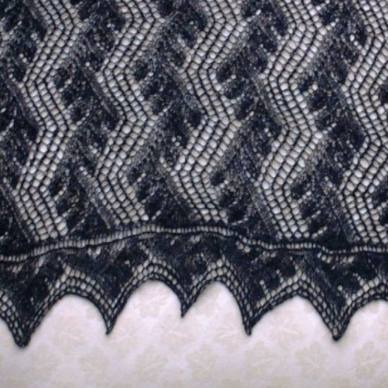 Bild von Stricken - Shetland Lace Technik