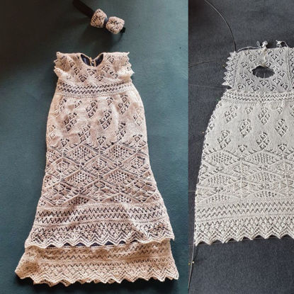 Bild von Stricken - Shetland Lace Technik