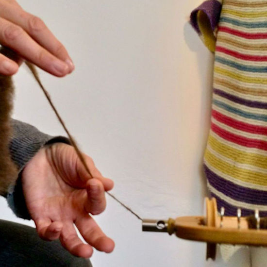 Image sur Spinnen - Grundkurs Streichgarn